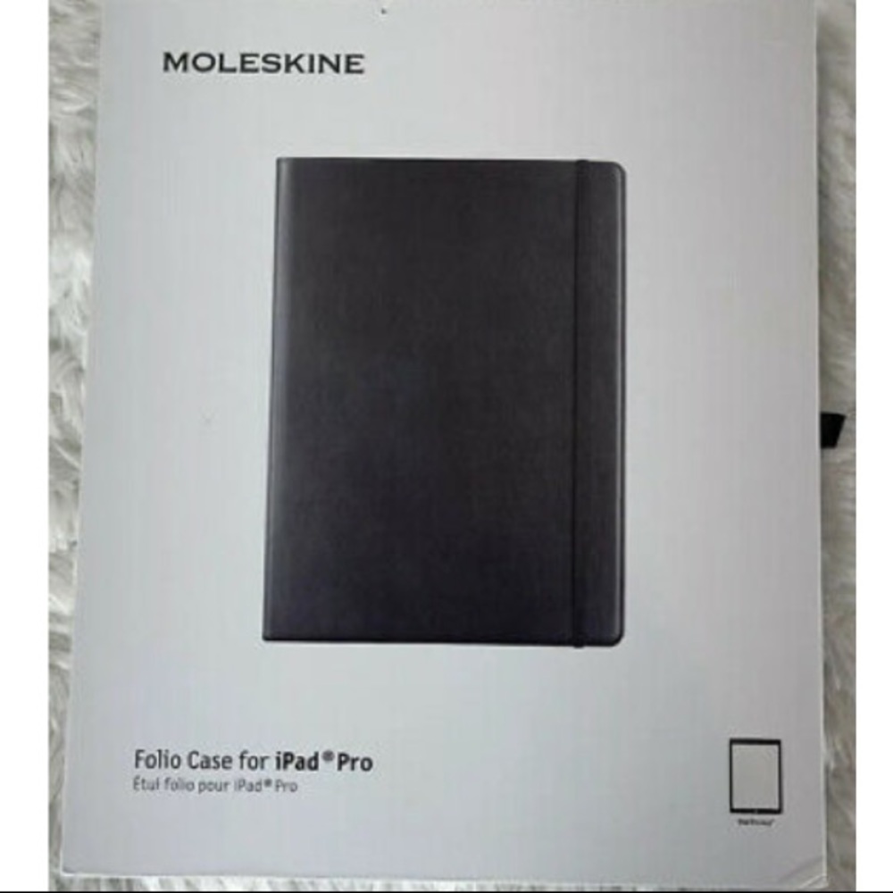Moleskine Folio Case Black iPad Pro 12.9” NEW